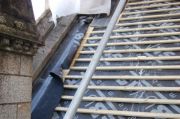 North transept re-roofing under way